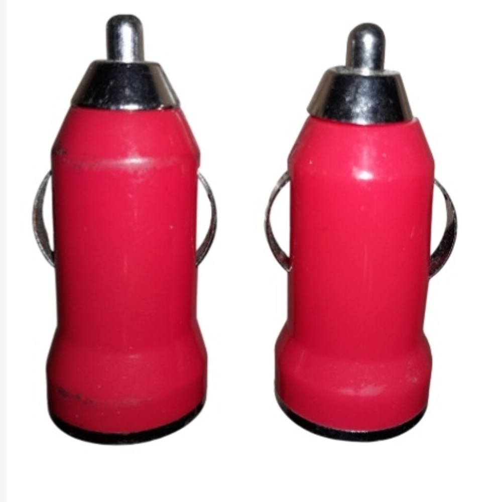 2 Single Auto USB Adapters